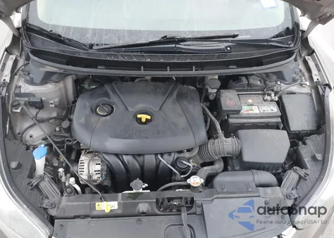 2013 Hyundai Elantra Gls from USA, damaged, VIN 5NPDH4AE0DH335506